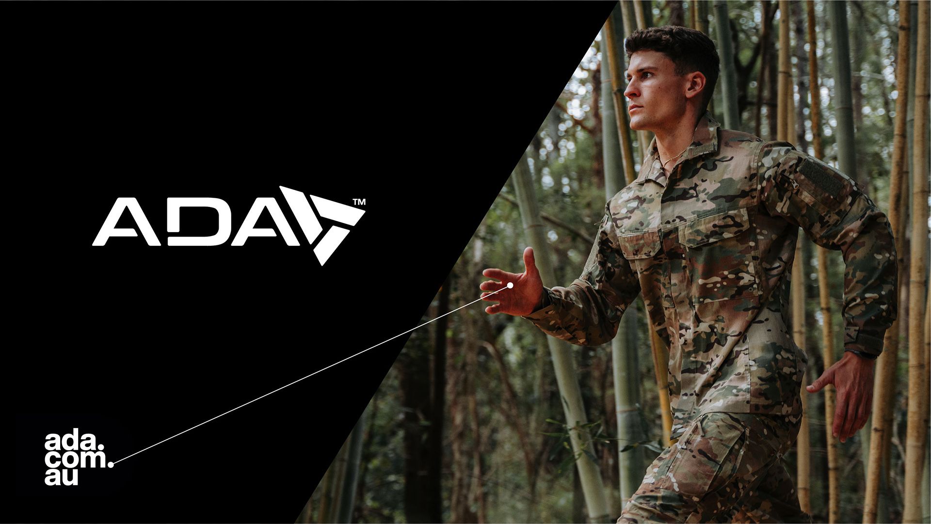ADA Defence Apparel — defence & manufacturing branding case study by The Sphere Agency Melbourne