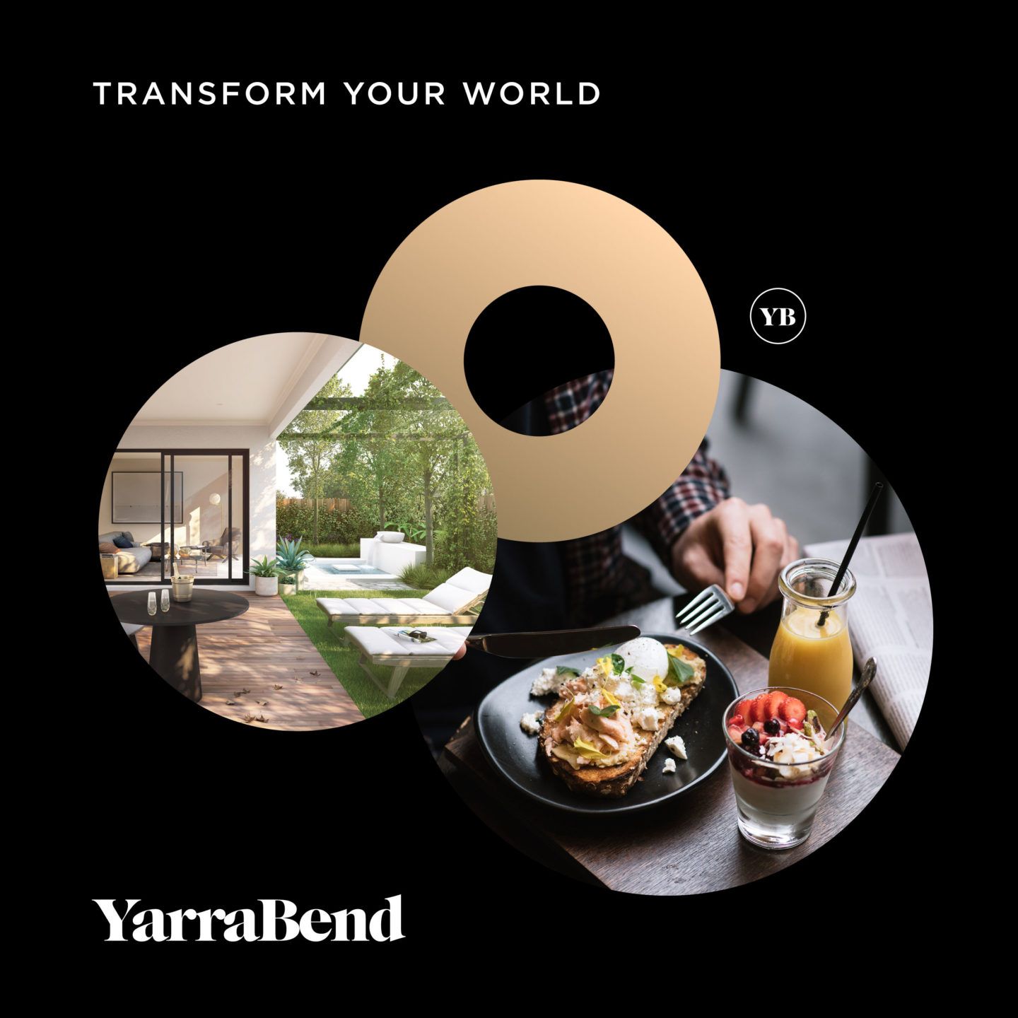 YarraBend — brand work by The Sphere Agency